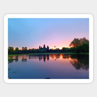 Sunrise at Angkor Wat Sticker